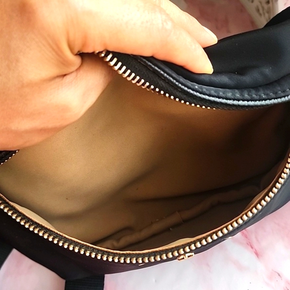 Michael Kors Black and Gold Waist Bag - Picture 9 of 12